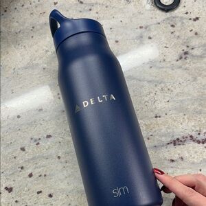 SLM Delta Navy Blue Insulated Water Bottle